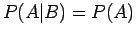 $P(\vert) = P()$
