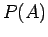 $P()$