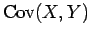 ${\rm Cov}(X,Y)$