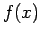 $f(x)$